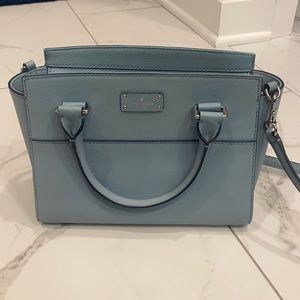 Blue Kate spade satchel purse